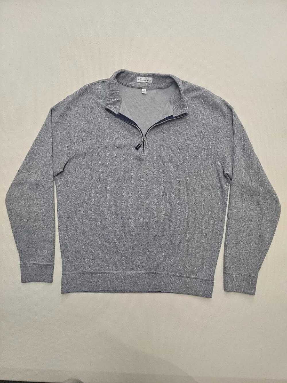 Peter Millar Tri Blend Melange Quarter-Zip M